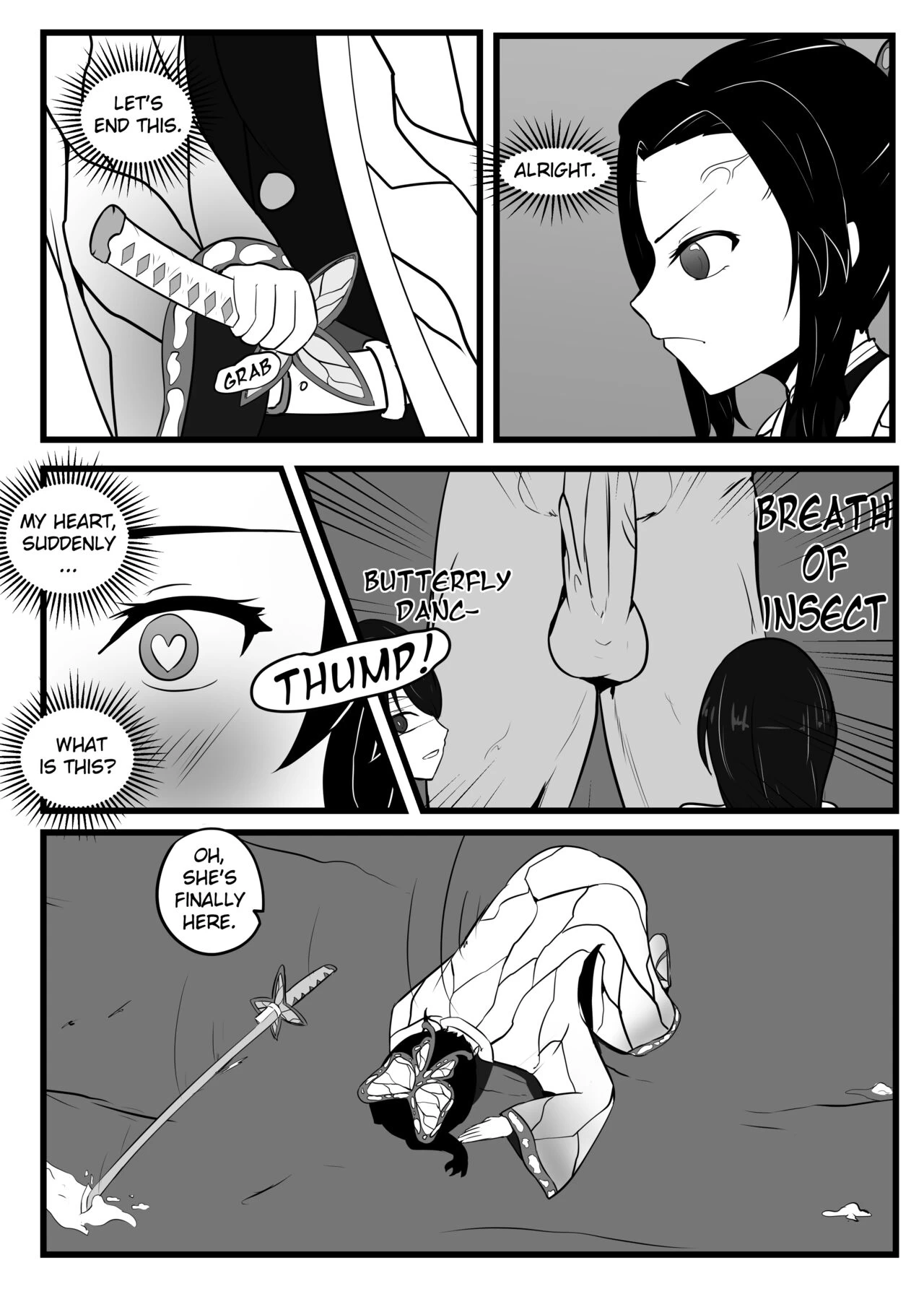 The Insect Hashira Can't Beat The Weakest Oni porn comic picture 5