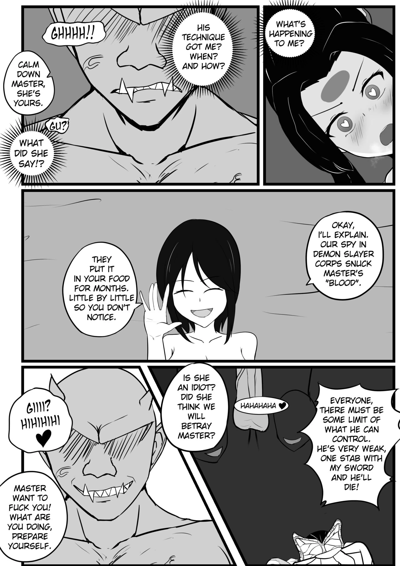 The Insect Hashira Can't Beat The Weakest Oni porn comic picture 6