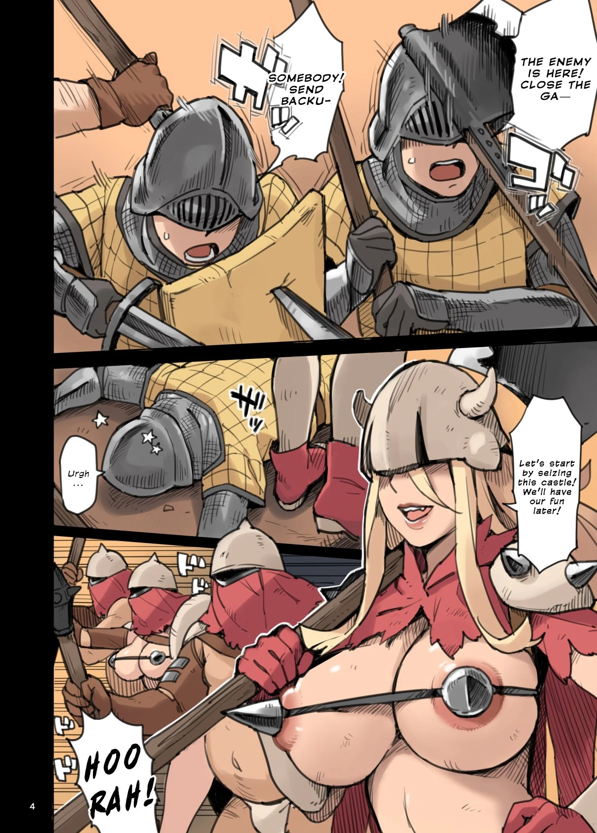 The Invasion of the Empire of Wild Fucking!! - Lewd Breakout Edition porn comic picture 4