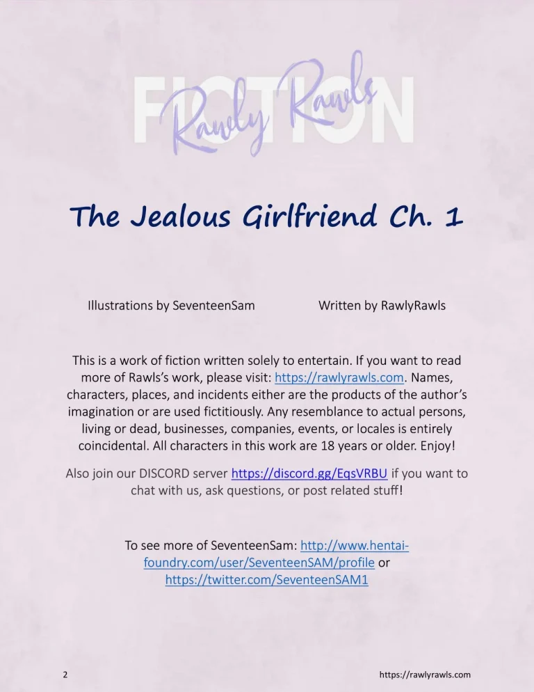 The Jealous Girlfriend Chapter 1: Rawly Rawls Fiction porn comic picture 2