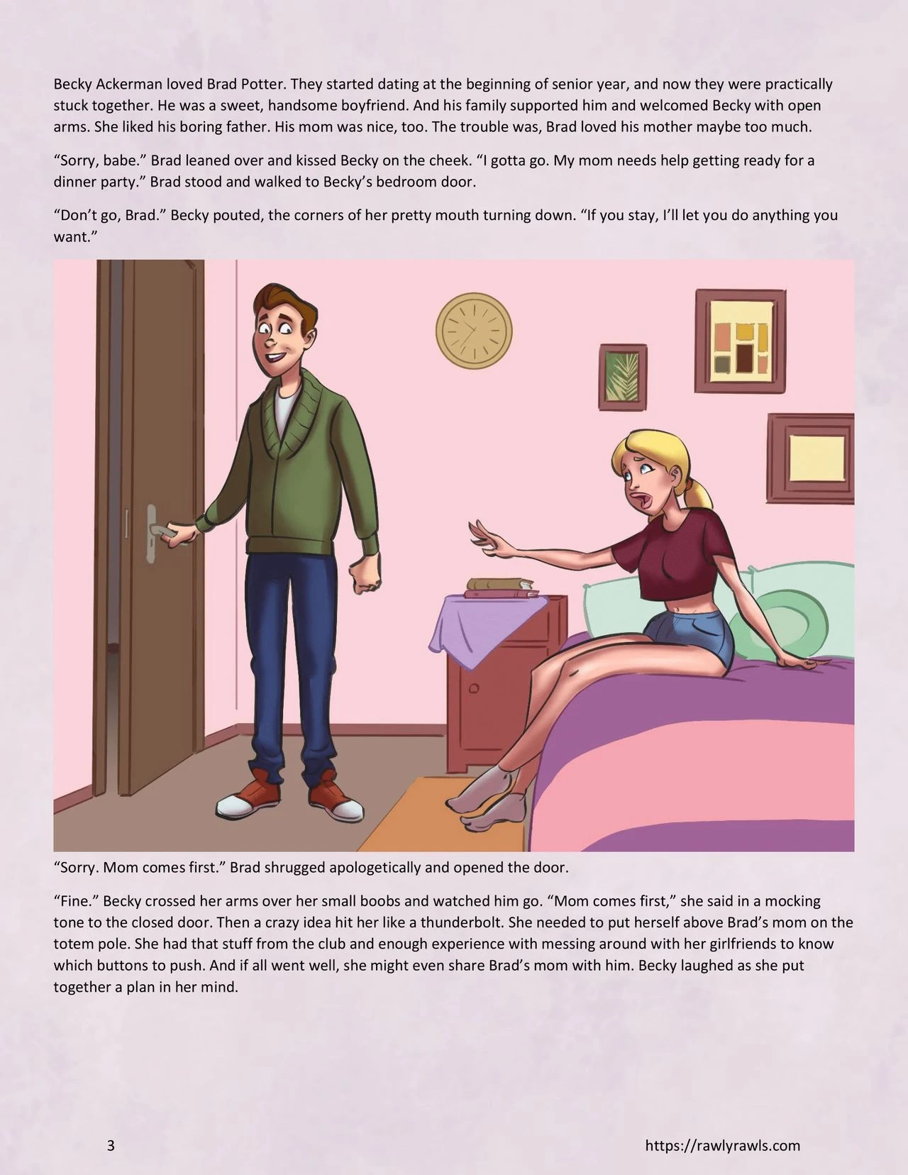 The Jealous Girlfriend Chapter 1: Rawly Rawls Fiction porn comic picture 3