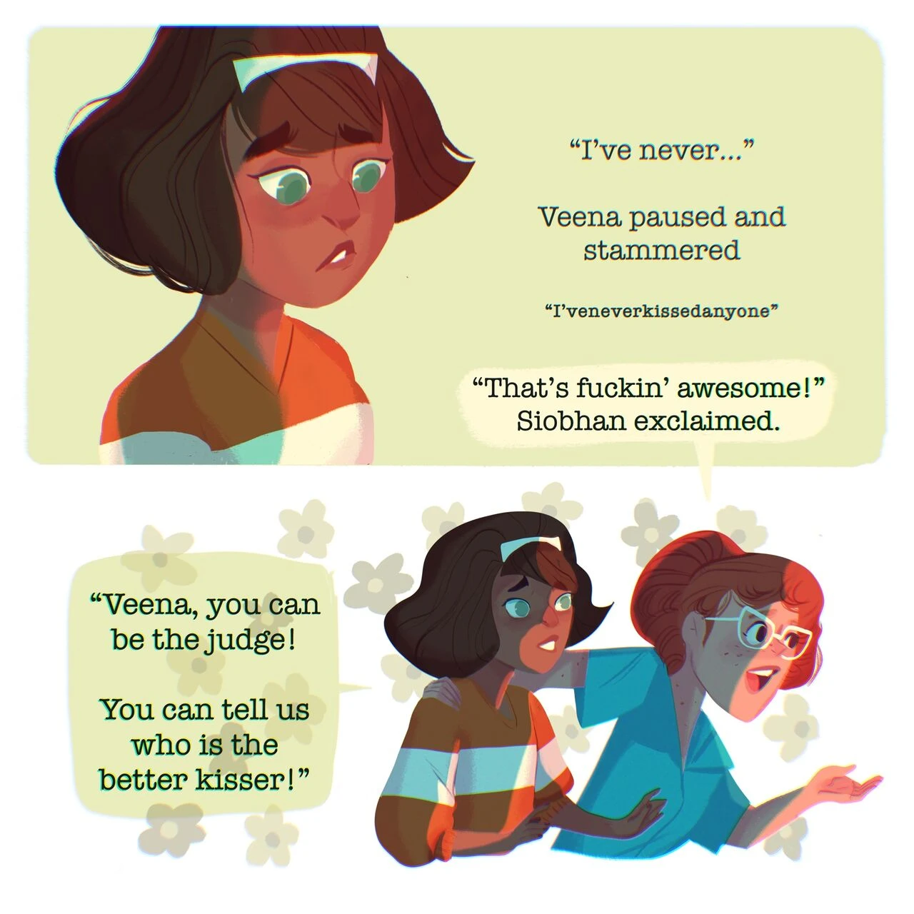 The Kissing Game porn comic picture 11