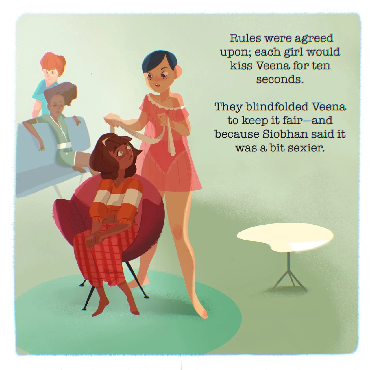 The Kissing Game porn comic picture 12