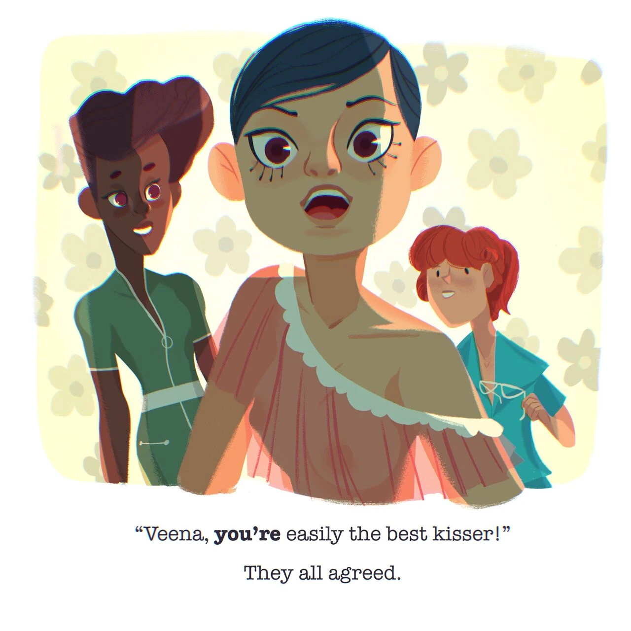 The Kissing Game porn comic picture 17