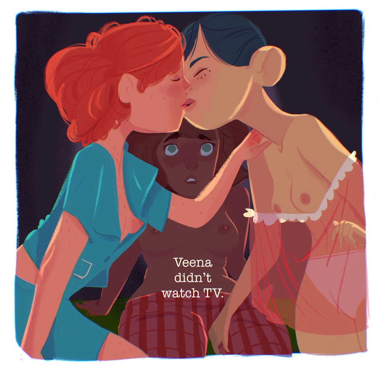 The Kissing Game porn comic picture 23