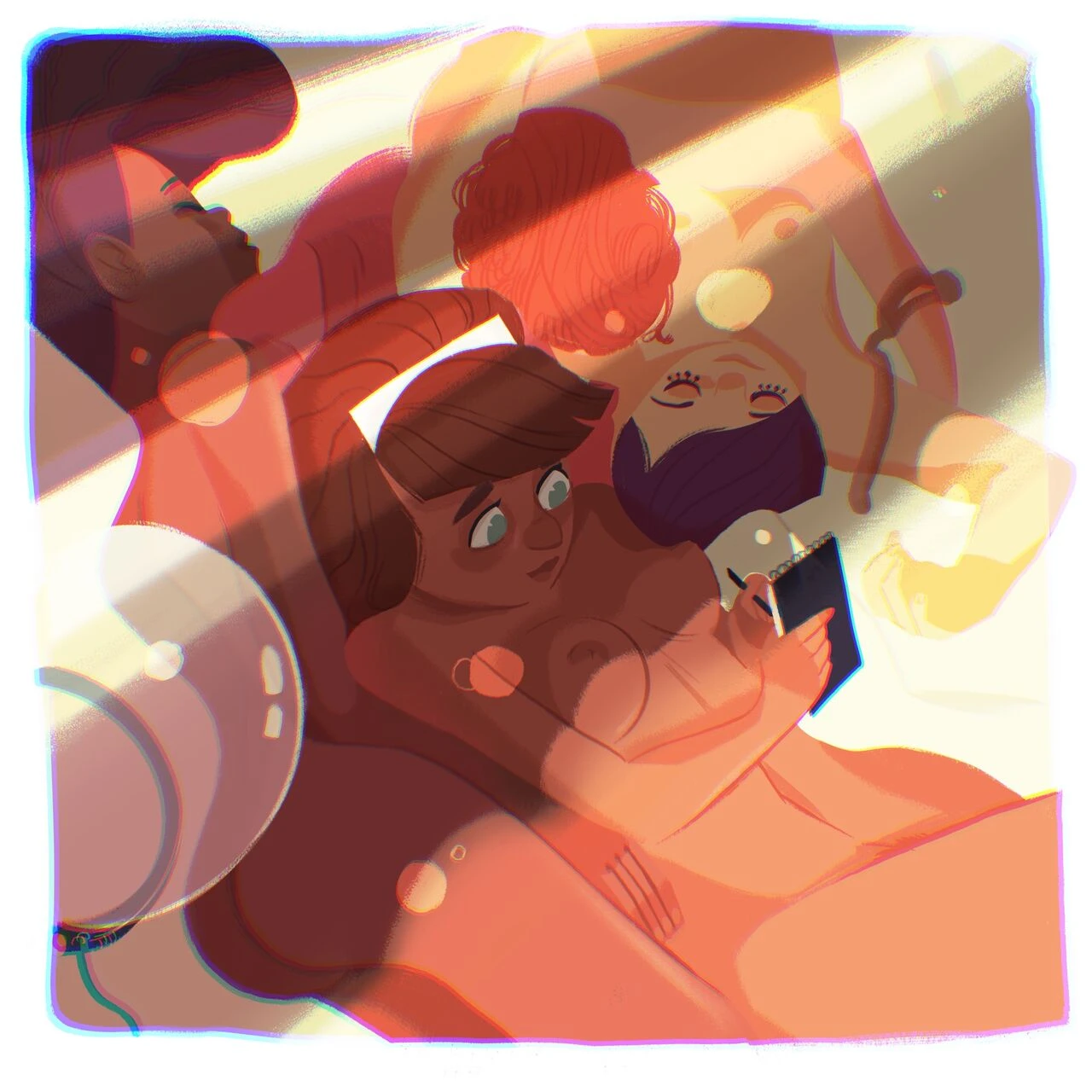 The Kissing Game porn comic picture 3