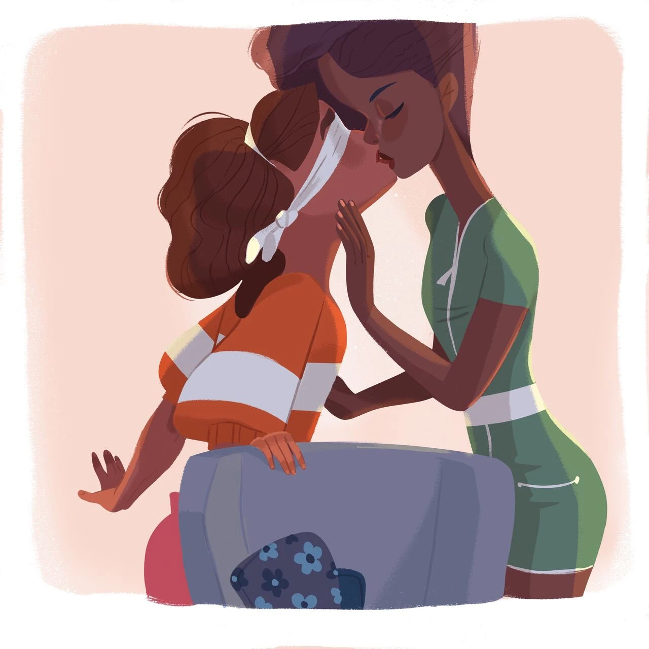 The Kissing Game porn comic picture 41