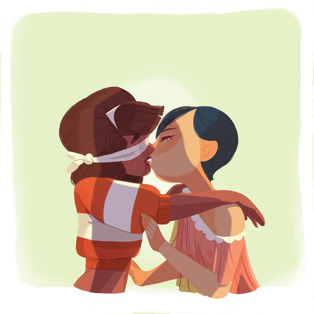 The Kissing Game porn comic picture 43