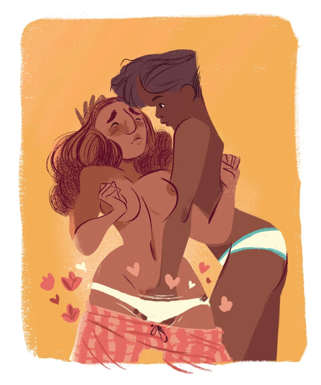 The Kissing Game porn comic picture 46