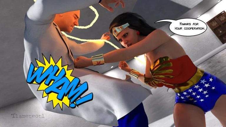 The Last Mission of Wonder Woman porn comic picture 10