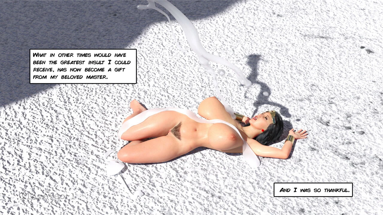 The Last Mission of Wonder Woman porn comic picture 100