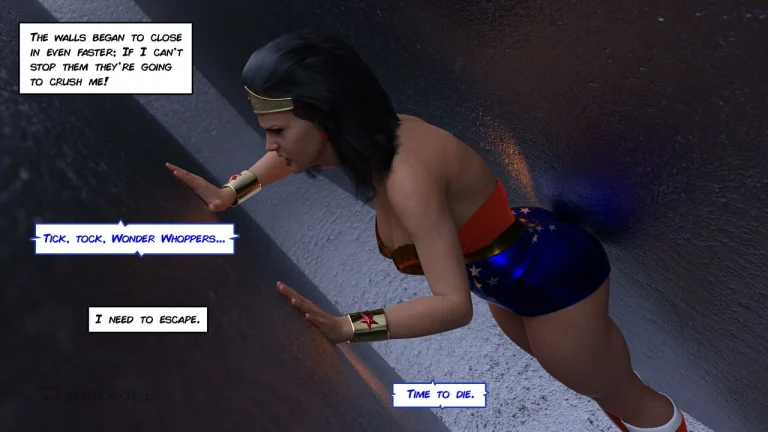 The Last Mission of Wonder Woman porn comic picture 24