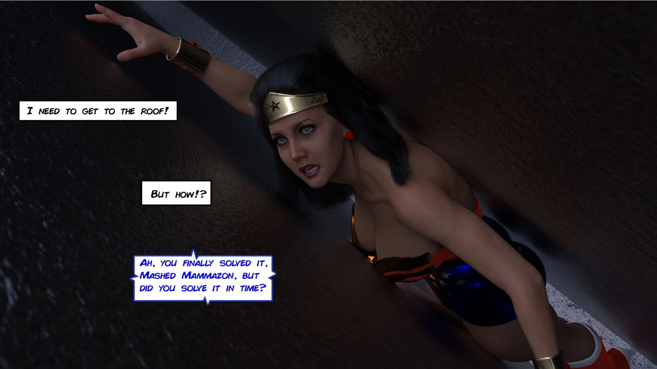 The Last Mission of Wonder Woman porn comic picture 27