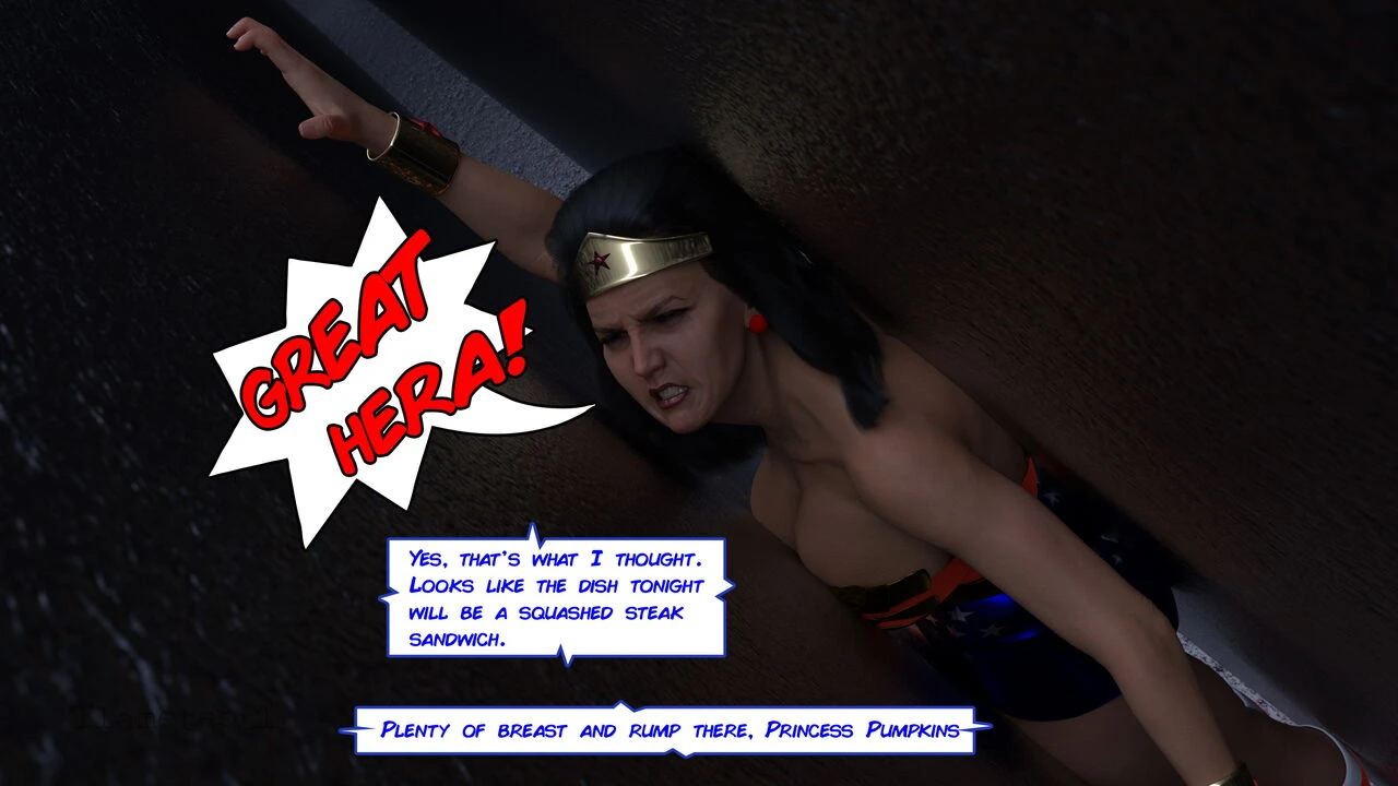 The Last Mission of Wonder Woman porn comic picture 28