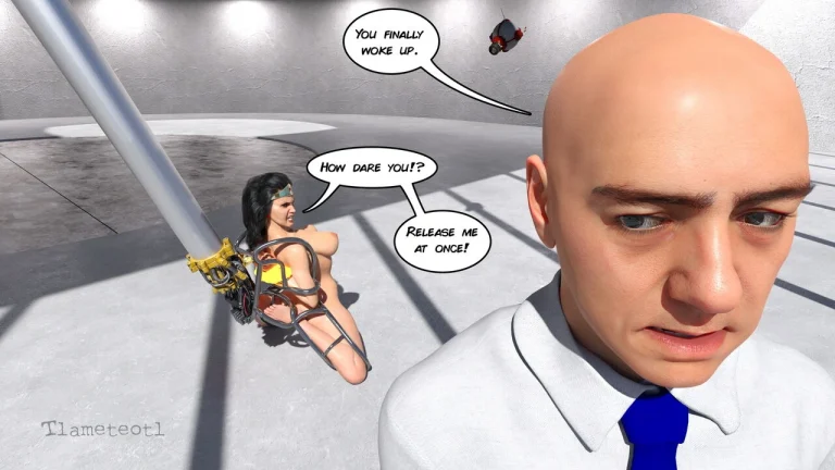 The Last Mission of Wonder Woman porn comic picture 37