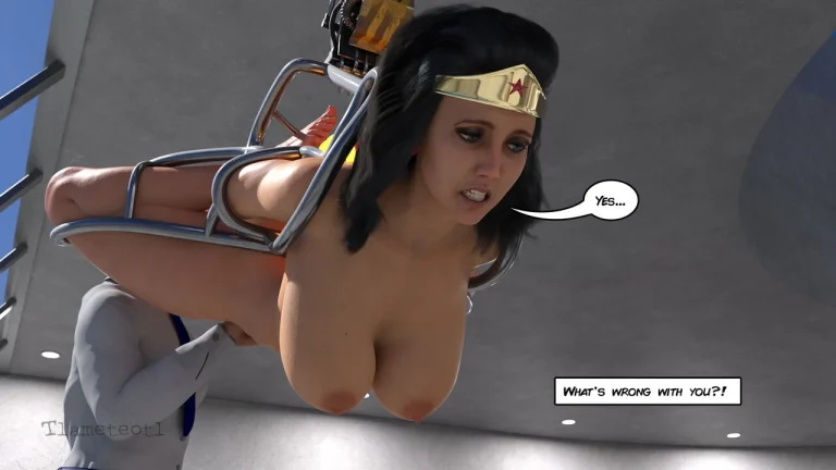 The Last Mission of Wonder Woman porn comic picture 45