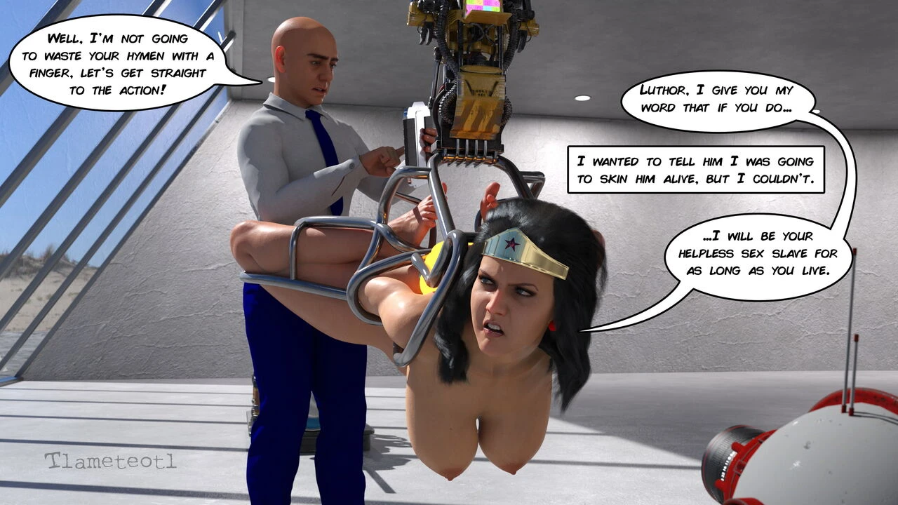 The Last Mission of Wonder Woman porn comic picture 47