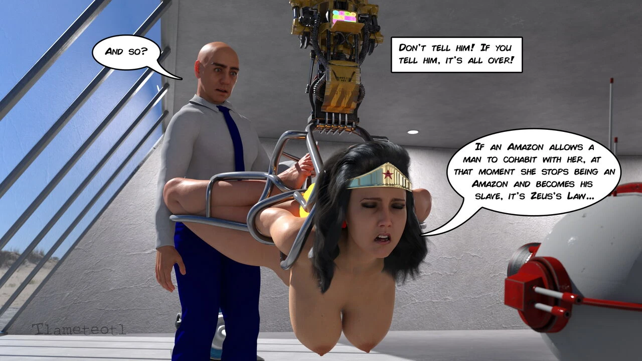 The Last Mission of Wonder Woman porn comic picture 48