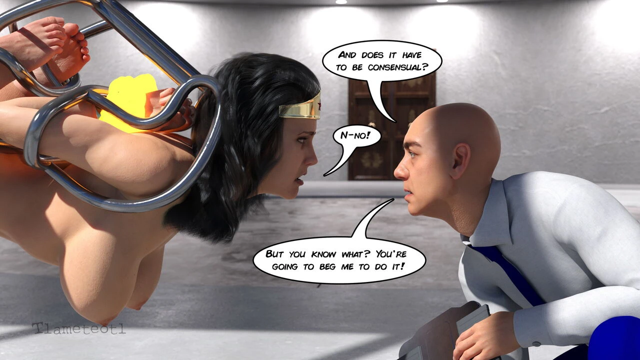 The Last Mission of Wonder Woman porn comic picture 49