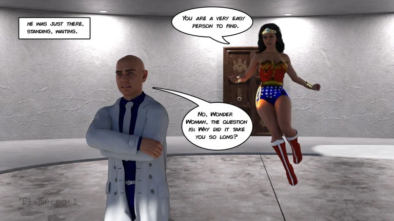 The Last Mission of Wonder Woman porn comic picture 5