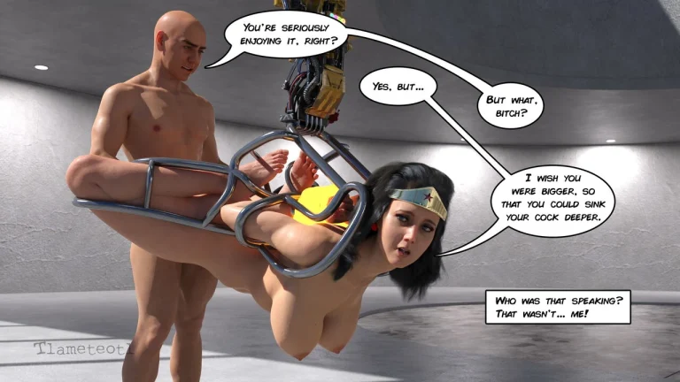 The Last Mission of Wonder Woman porn comic picture 65
