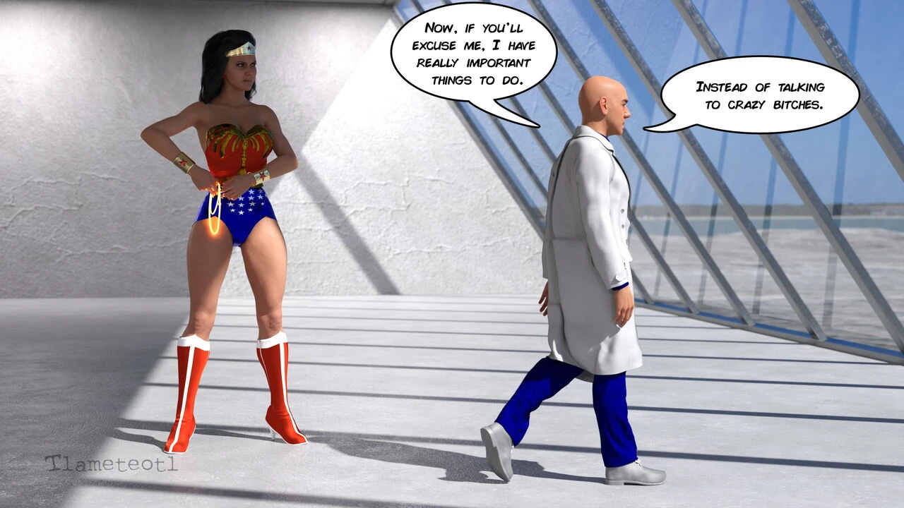 The Last Mission of Wonder Woman porn comic picture 7