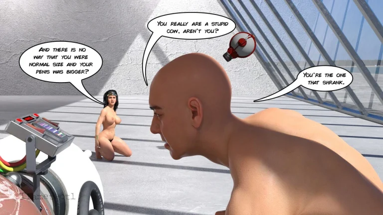 The Last Mission of Wonder Woman porn comic picture 79