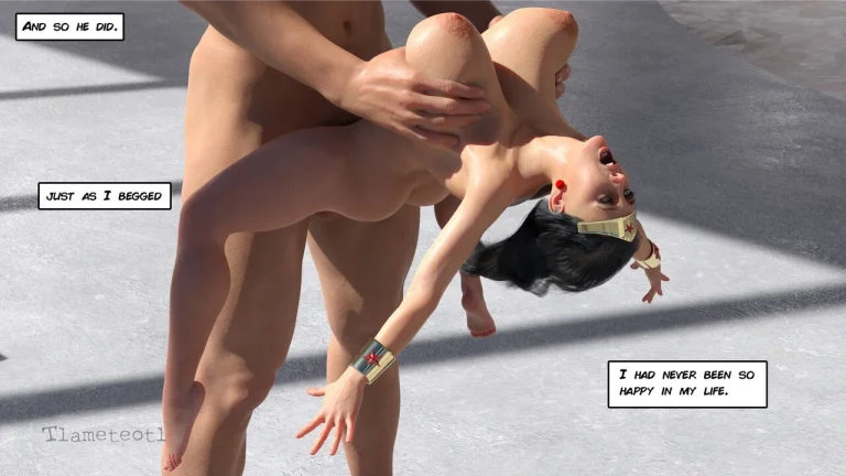 The Last Mission of Wonder Woman porn comic picture 88
