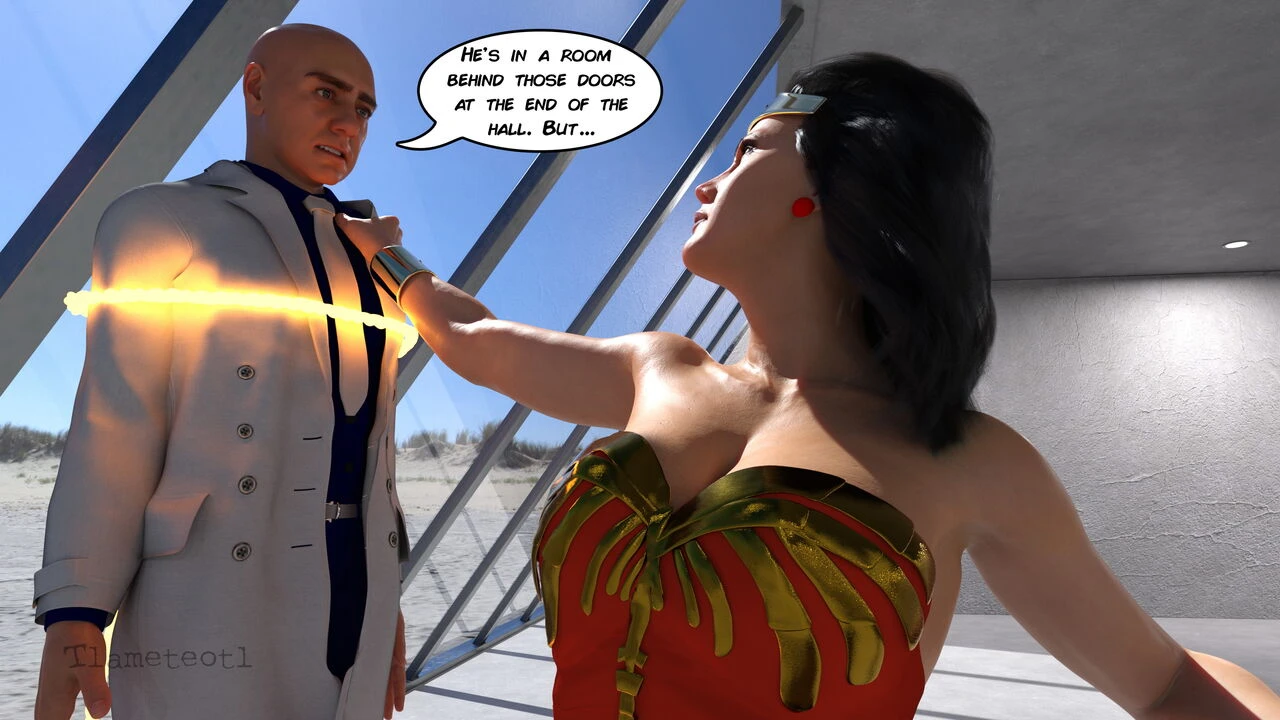 The Last Mission of Wonder Woman porn comic picture 9