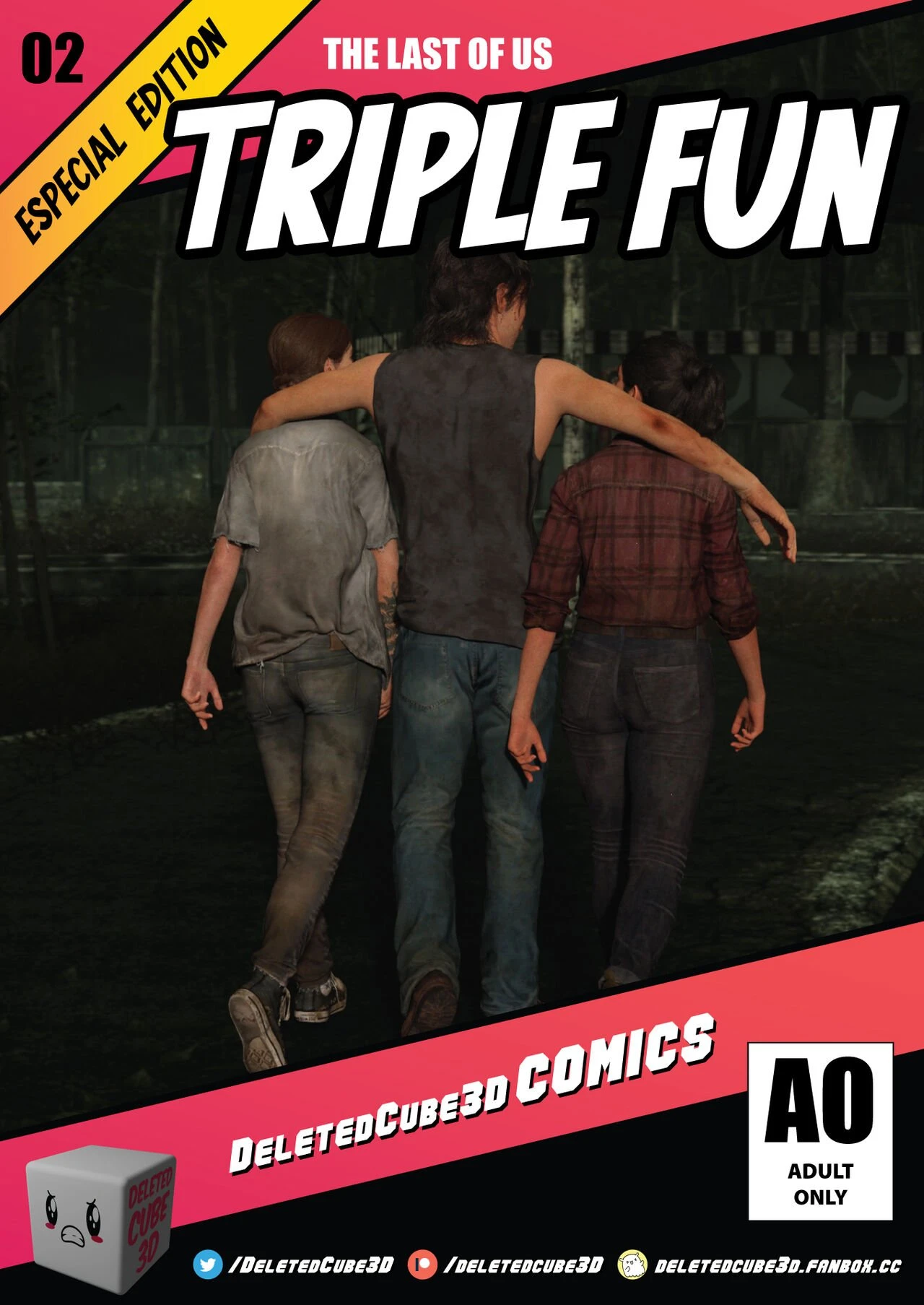 The Last of Us - TRIPLE FUN porn comic picture 1