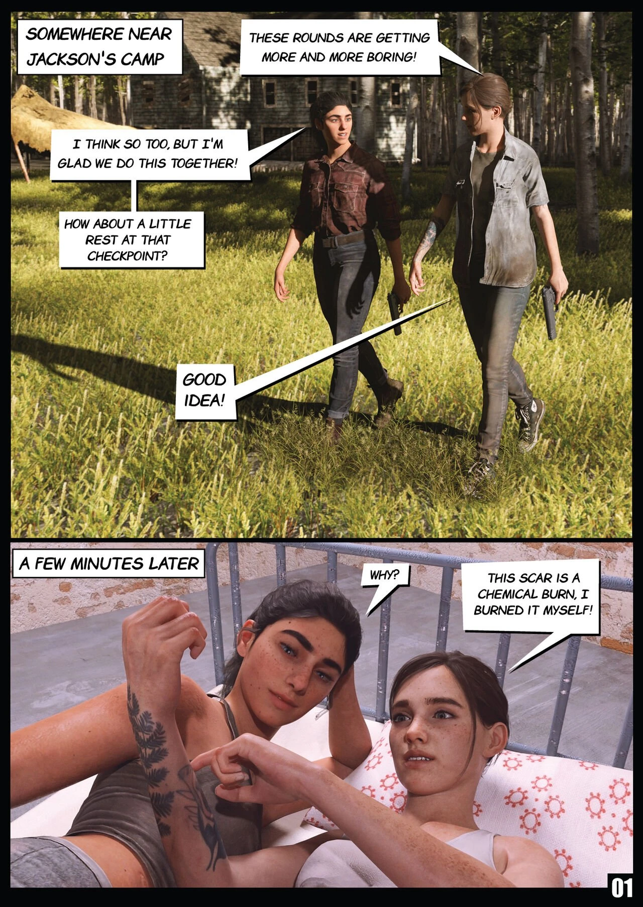 The Last of Us - TRIPLE FUN porn comic picture 2
