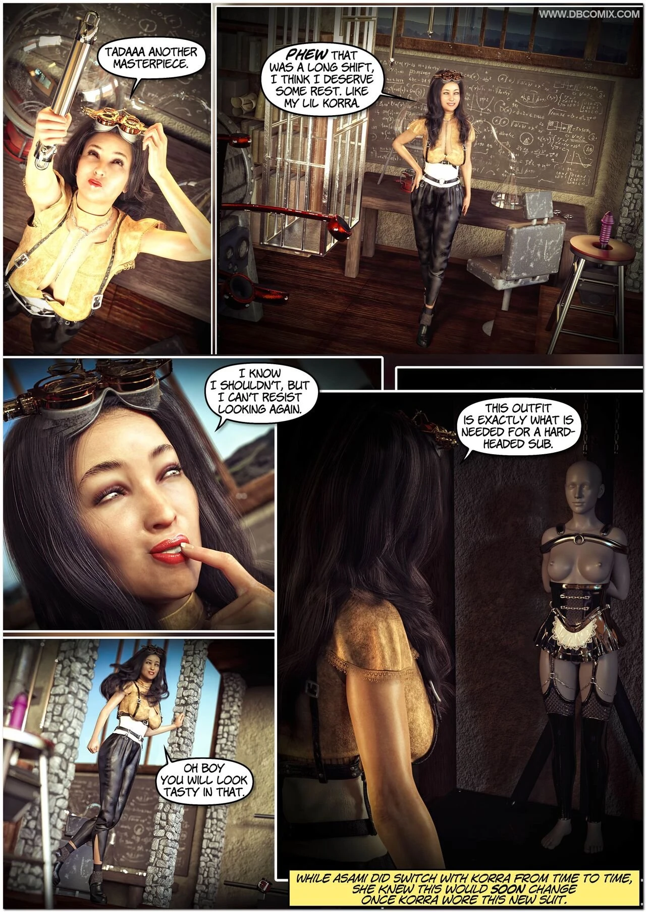 The Legend of Korrasami - Mistress Asami 2 porn comic picture 3