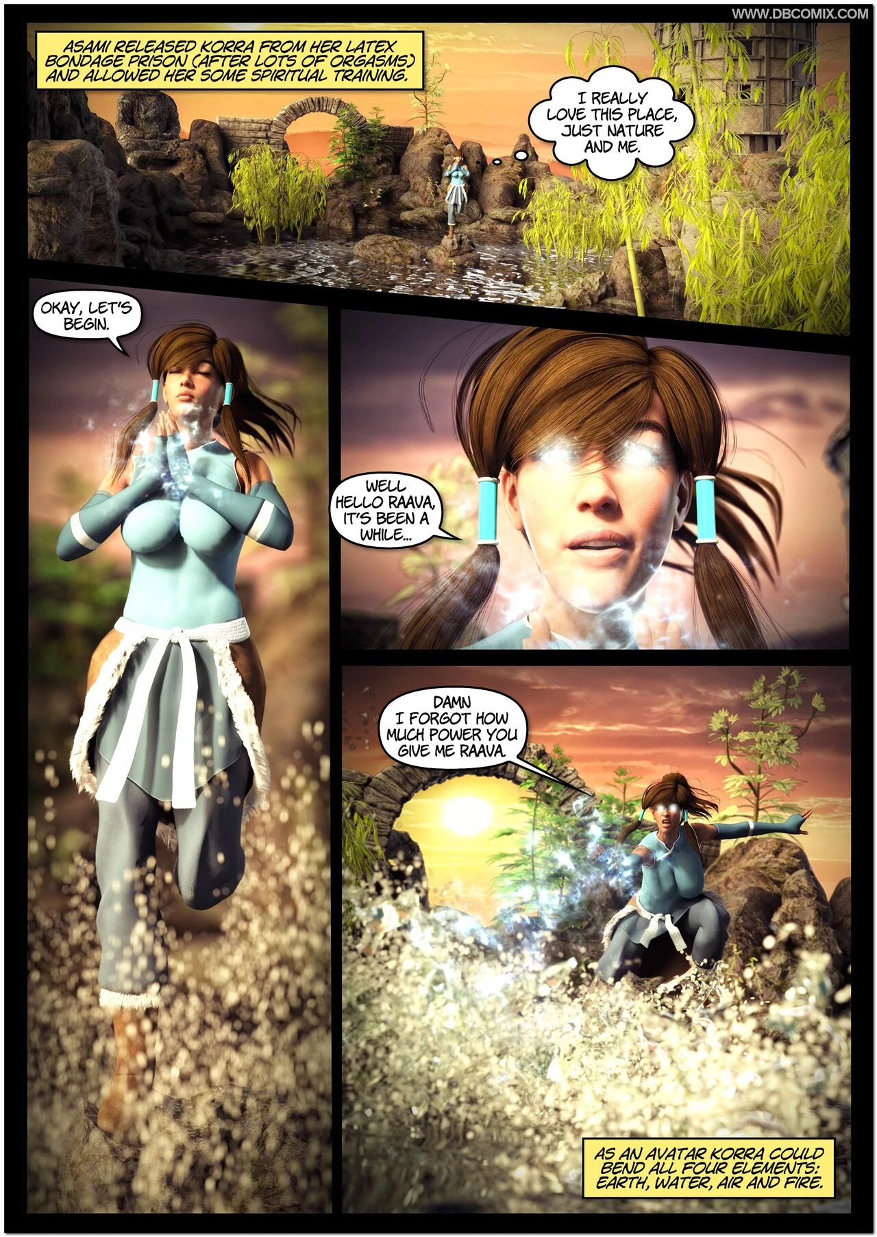 The Legend of Korrasami Satomachines porn comic picture 2