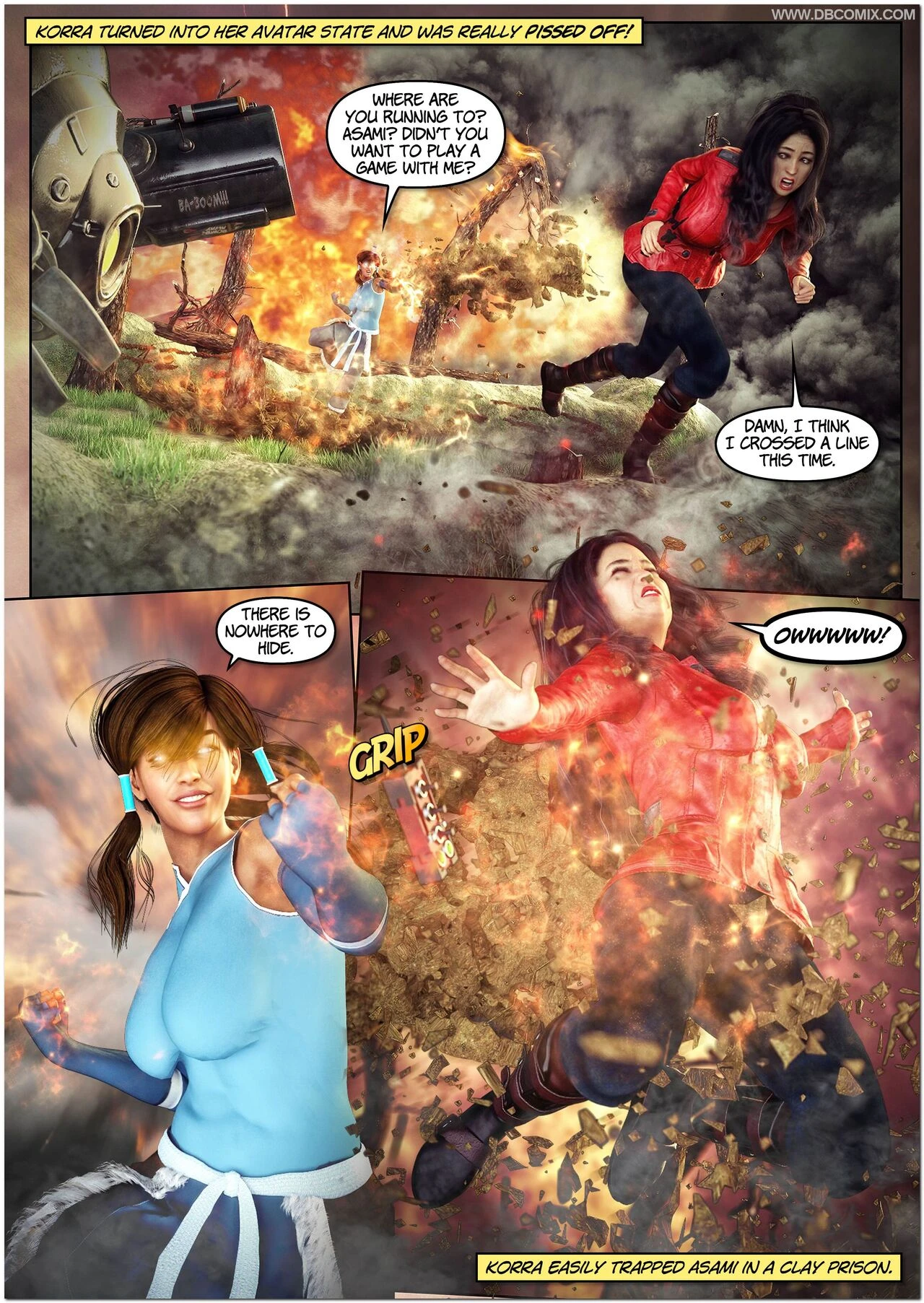 The Legend of Korrasami Satomachines porn comic picture 9