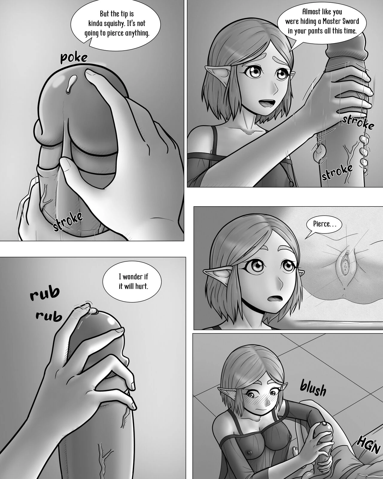 The Legend of Zelda: A Night with the Princess porn comic picture 10