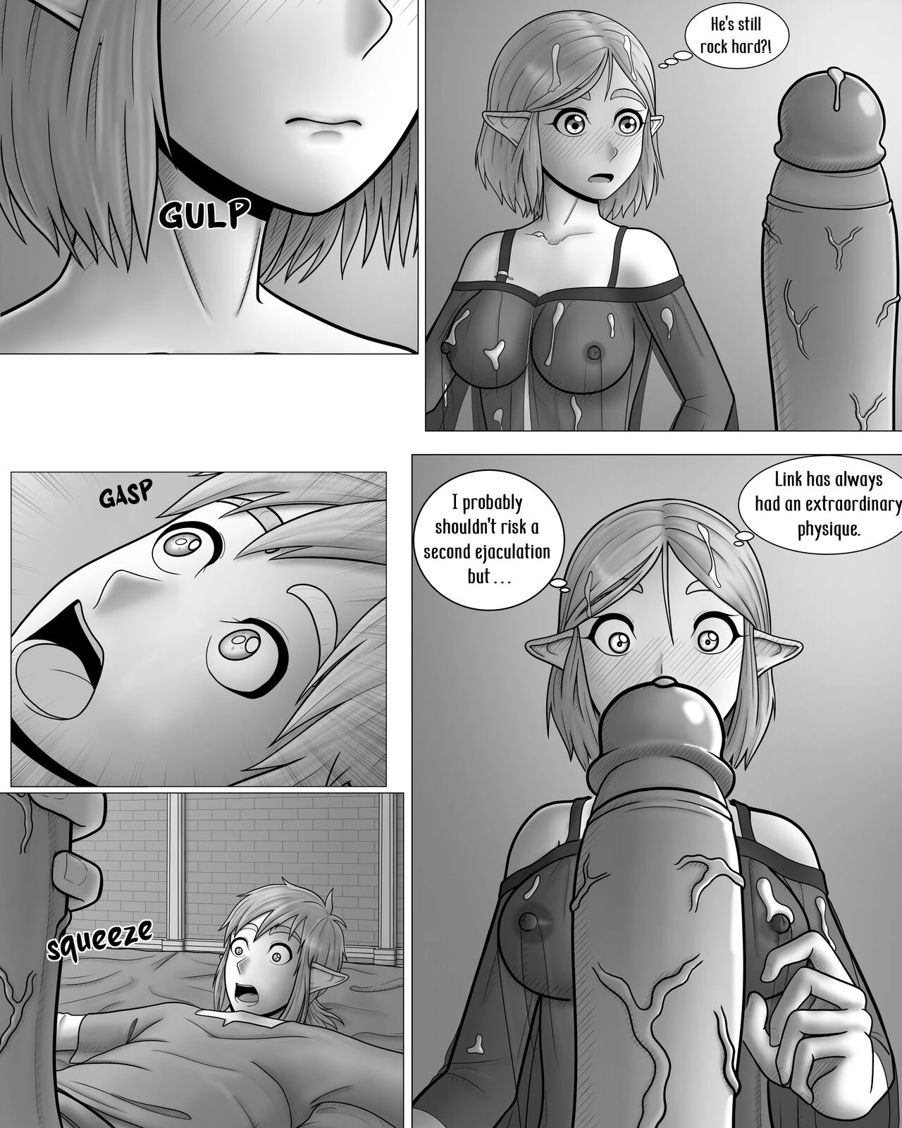 The Legend of Zelda: A Night with the Princess porn comic picture 14