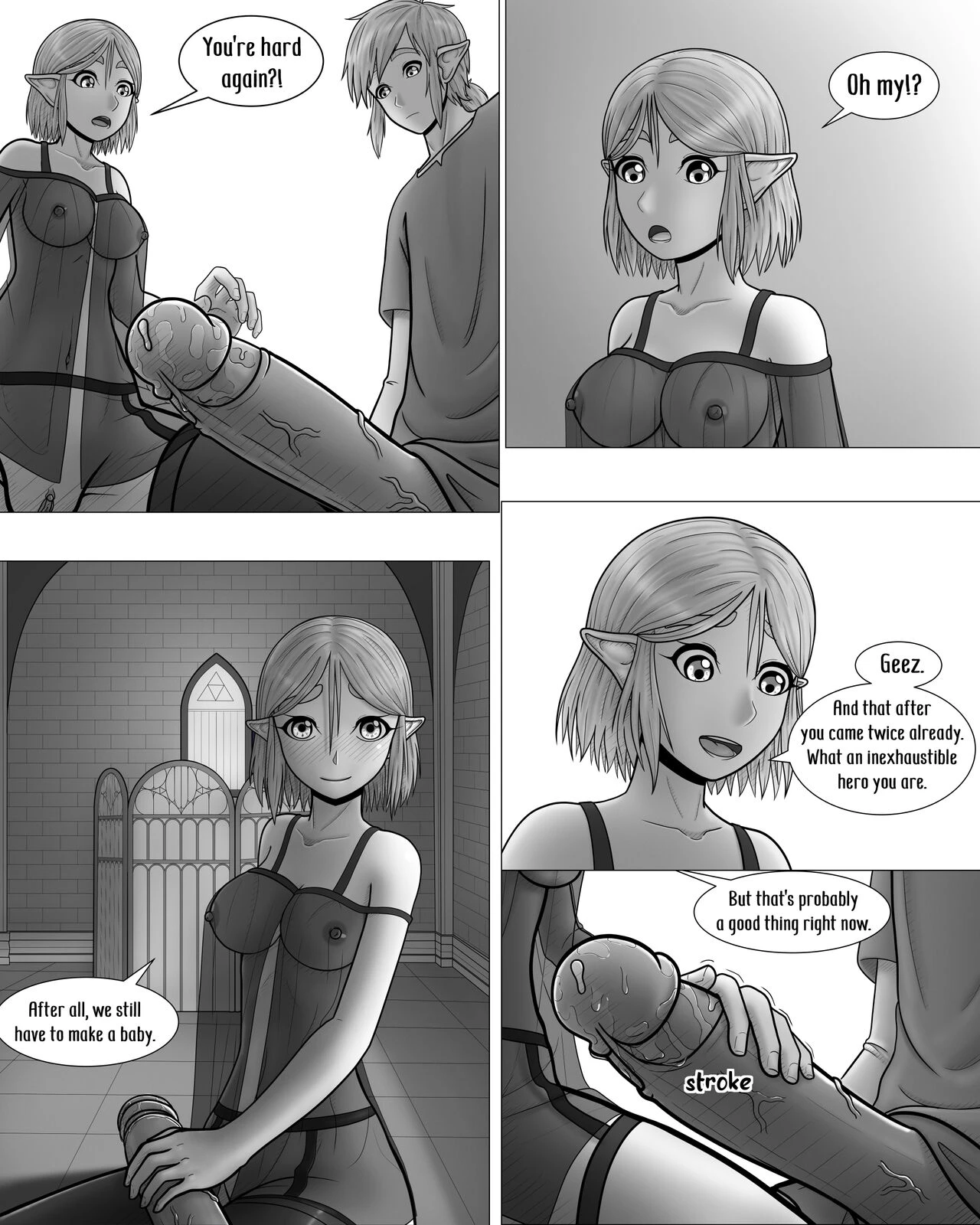 The Legend of Zelda: A Night with the Princess porn comic picture 22