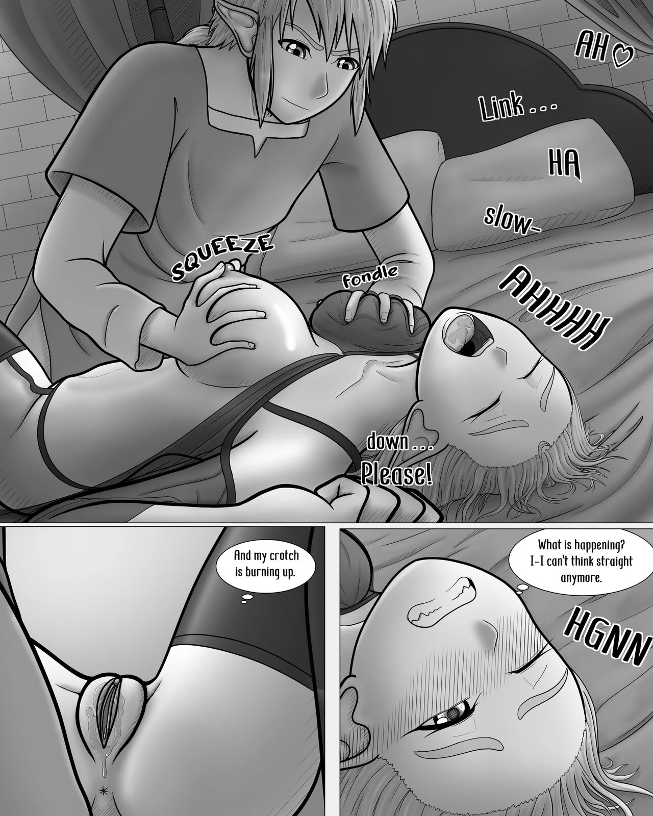 The Legend of Zelda: A Night with the Princess porn comic picture 28