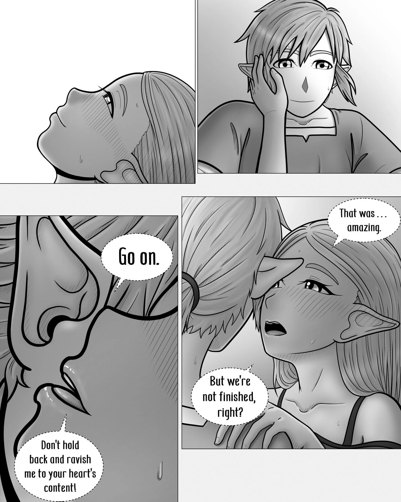 The Legend of Zelda: A Night with the Princess porn comic picture 38