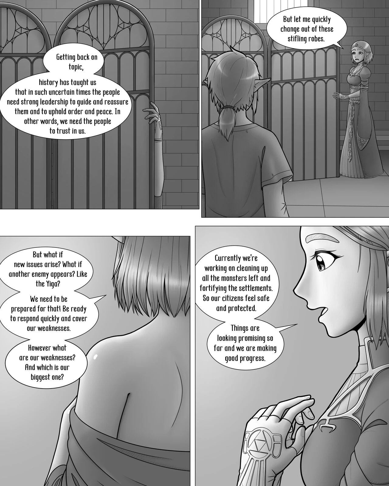 The Legend of Zelda: A Night with the Princess porn comic picture 4