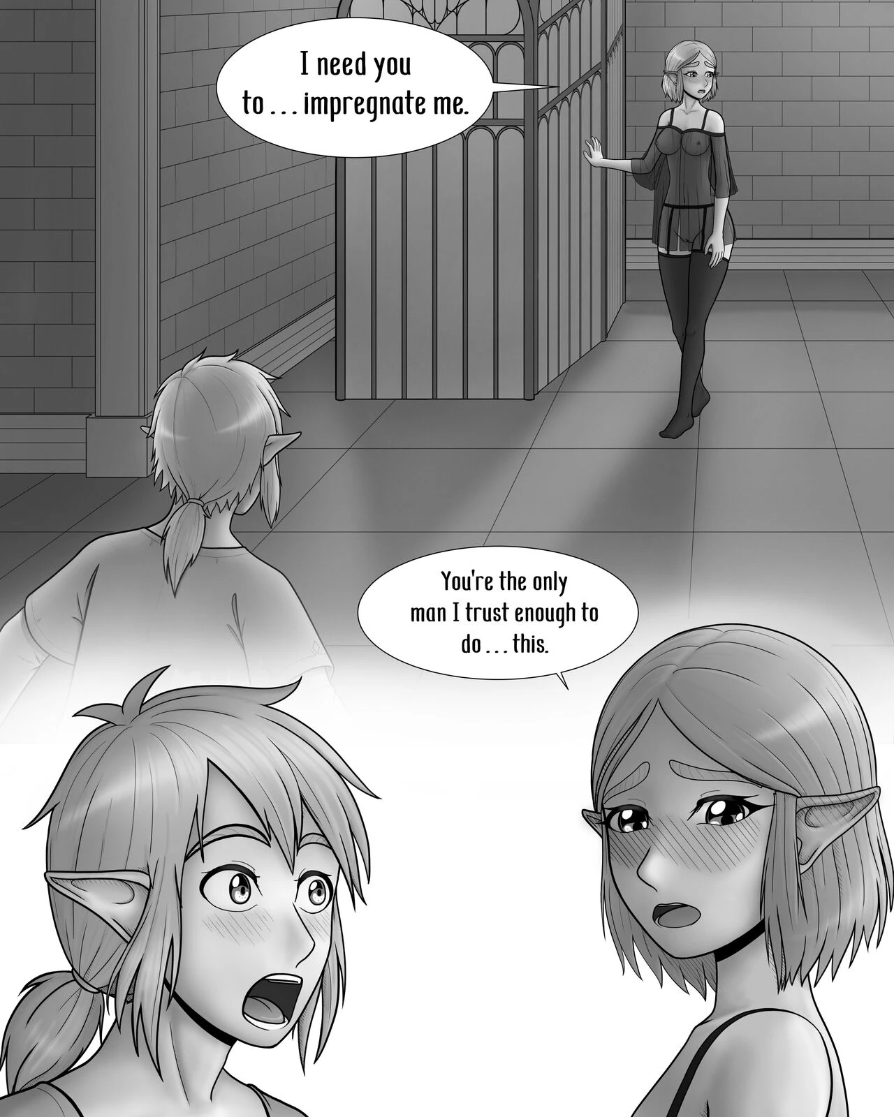 The Legend of Zelda: A Night with the Princess porn comic picture 6