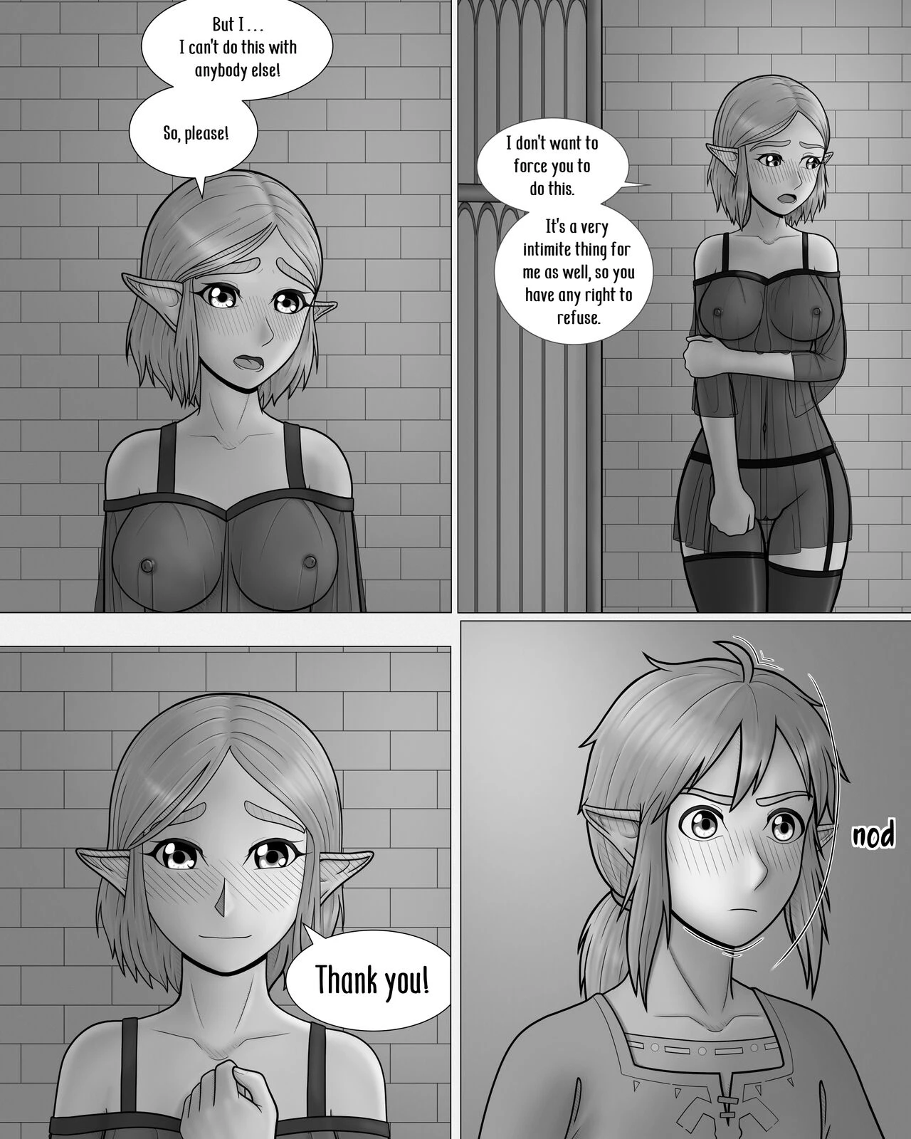 The Legend of Zelda: A Night with the Princess porn comic picture 7