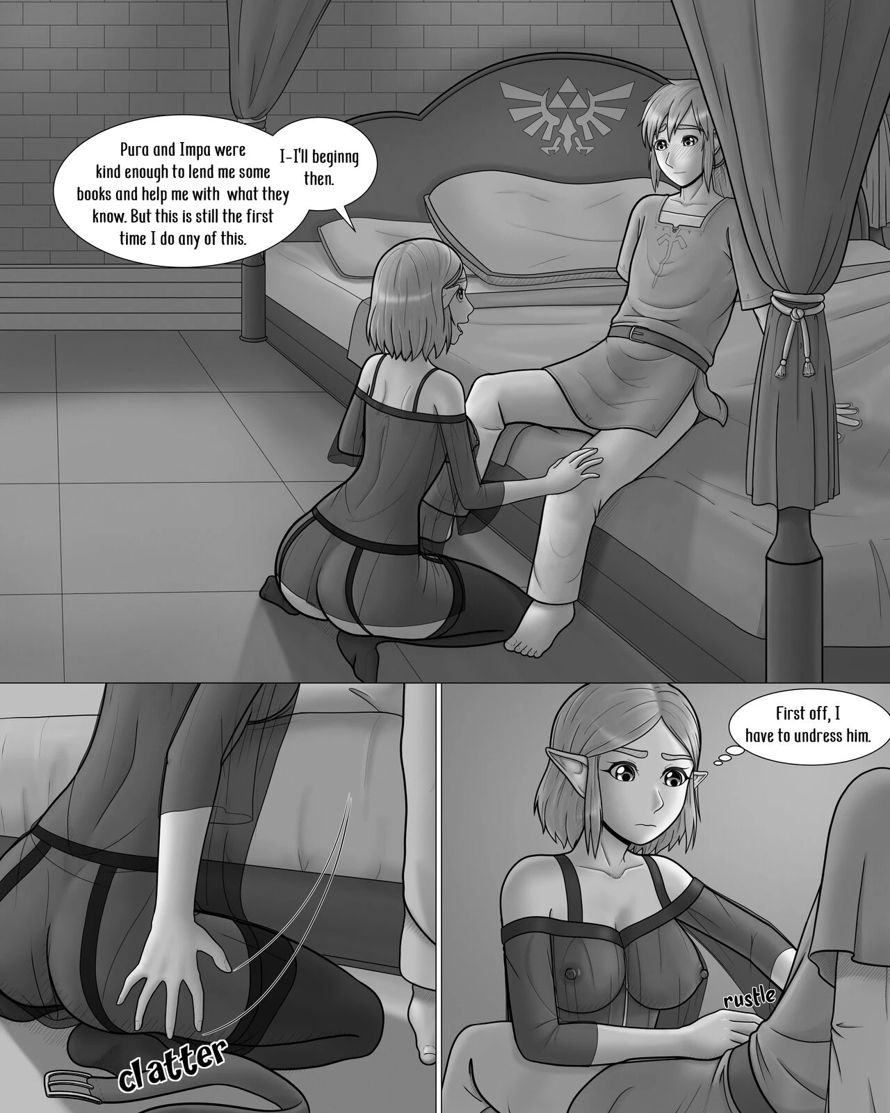 The Legend of Zelda: A Night with the Princess porn comic picture 8