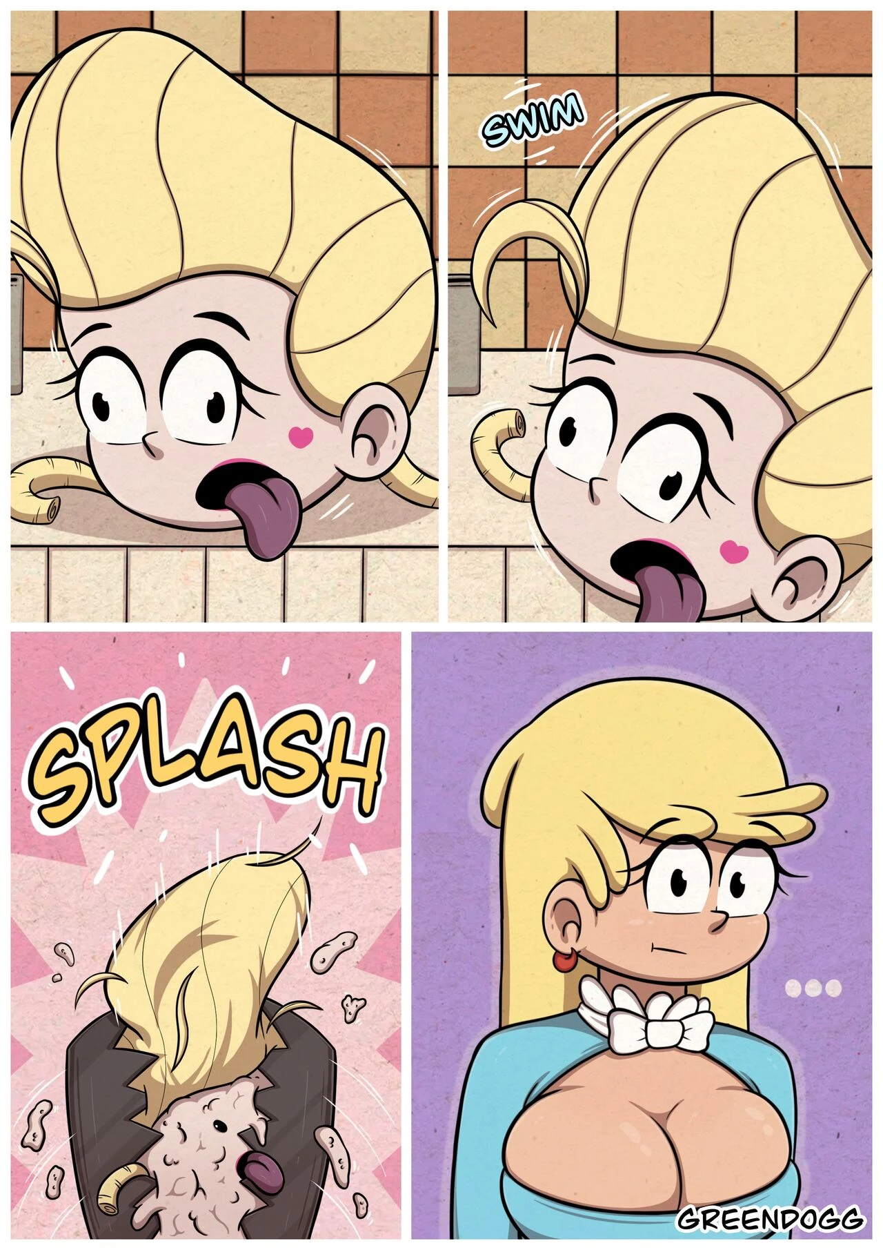 The Lewd Halloween porn comic picture 3