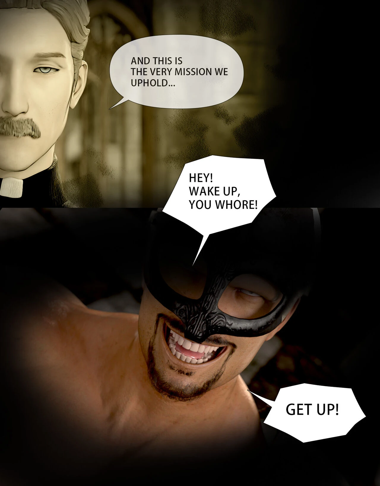 The Lily Praying For Light 2 porn comic picture 4