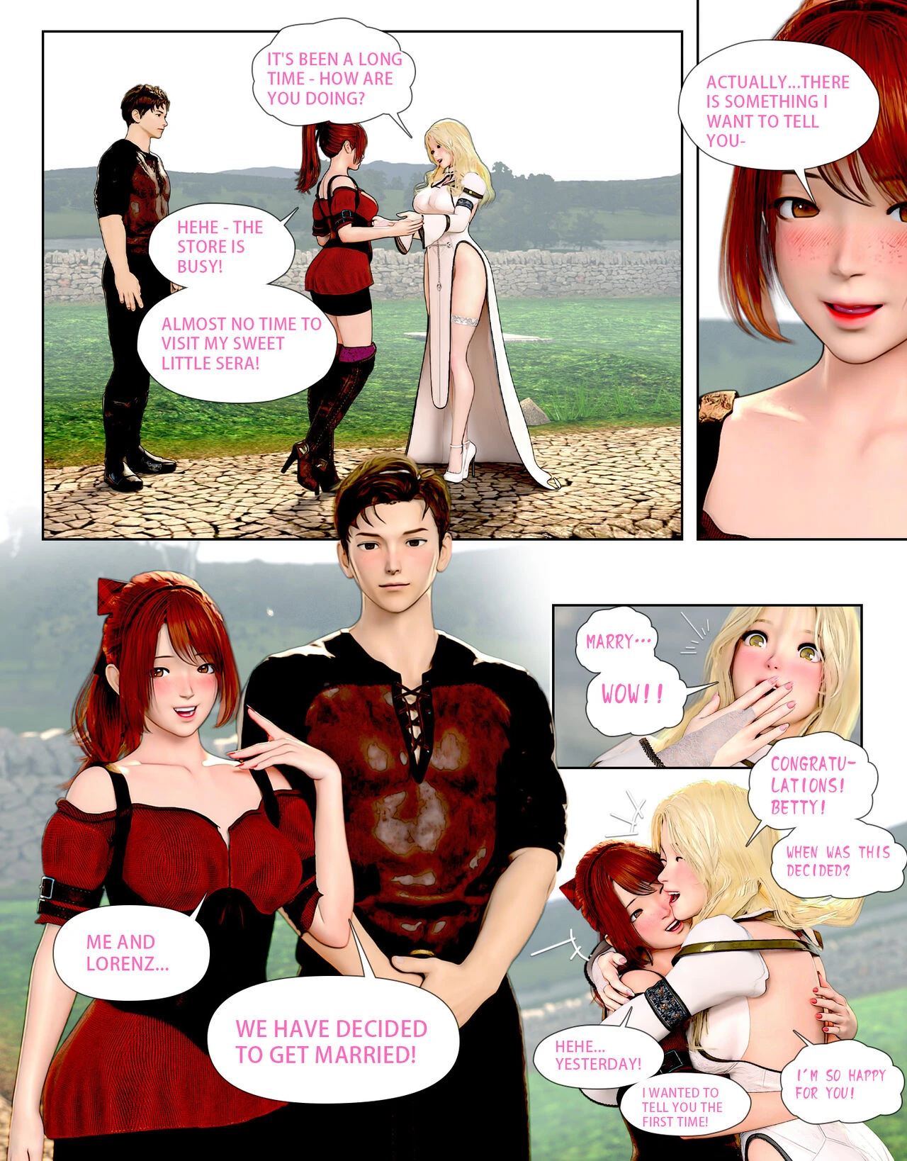 The Lily Praying For Light porn comic picture 11