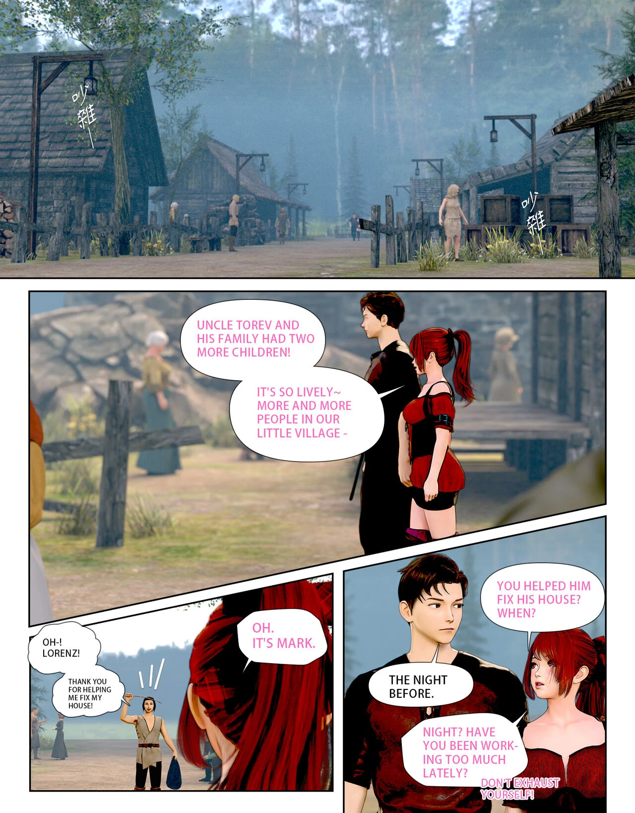 The Lily Praying For Light porn comic picture 13