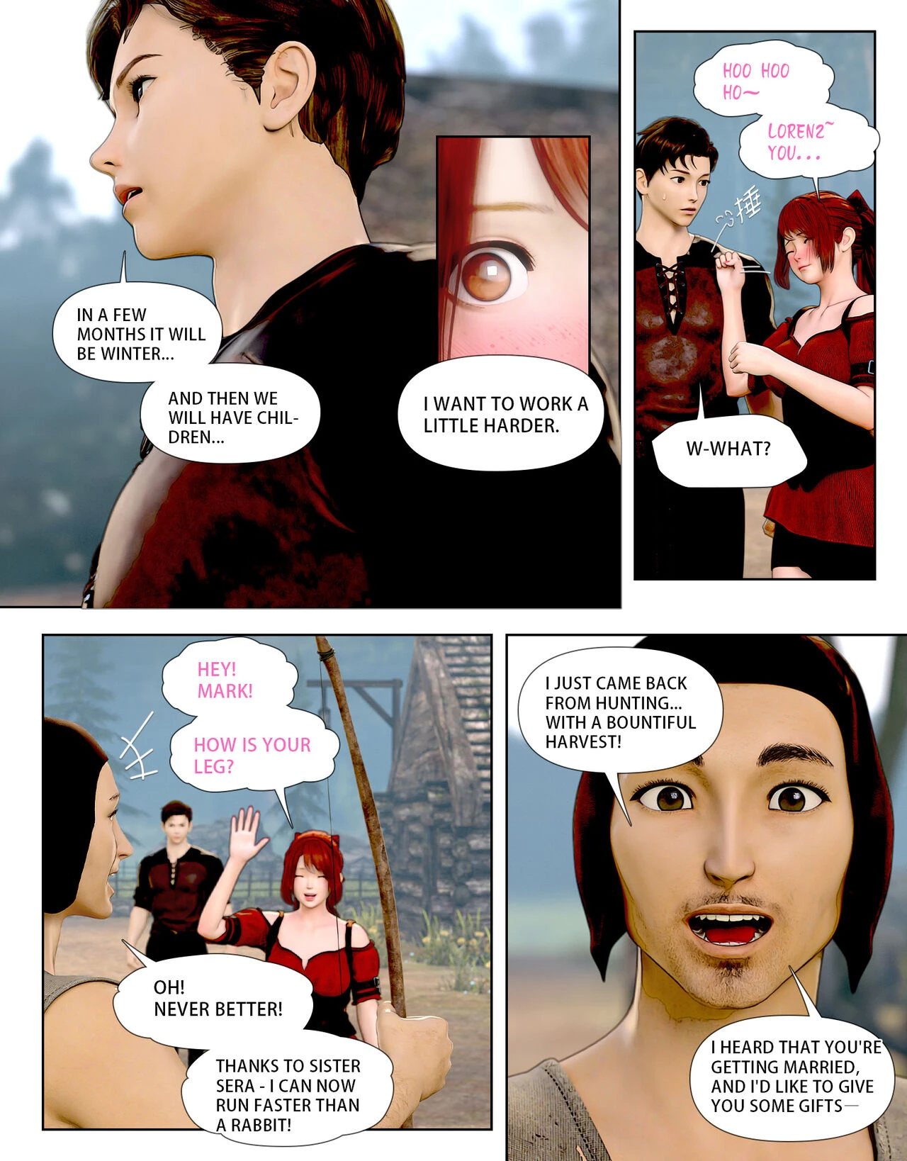 The Lily Praying For Light porn comic picture 14