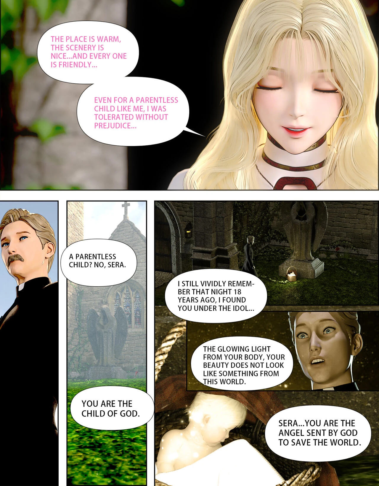 The Lily Praying For Light porn comic picture 9