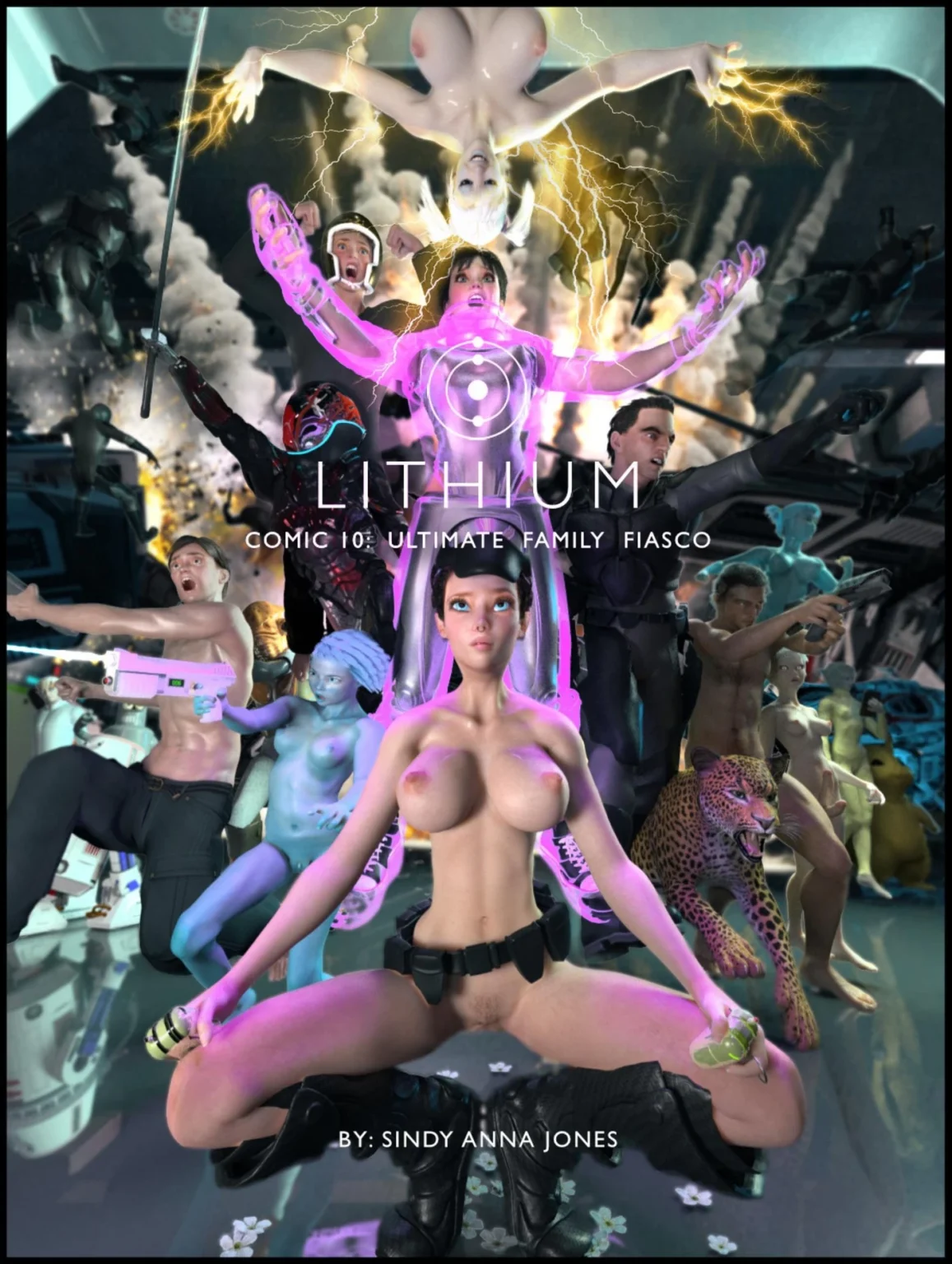 The Lithium 10: Ultimate Family Fiasco porn comic picture 1